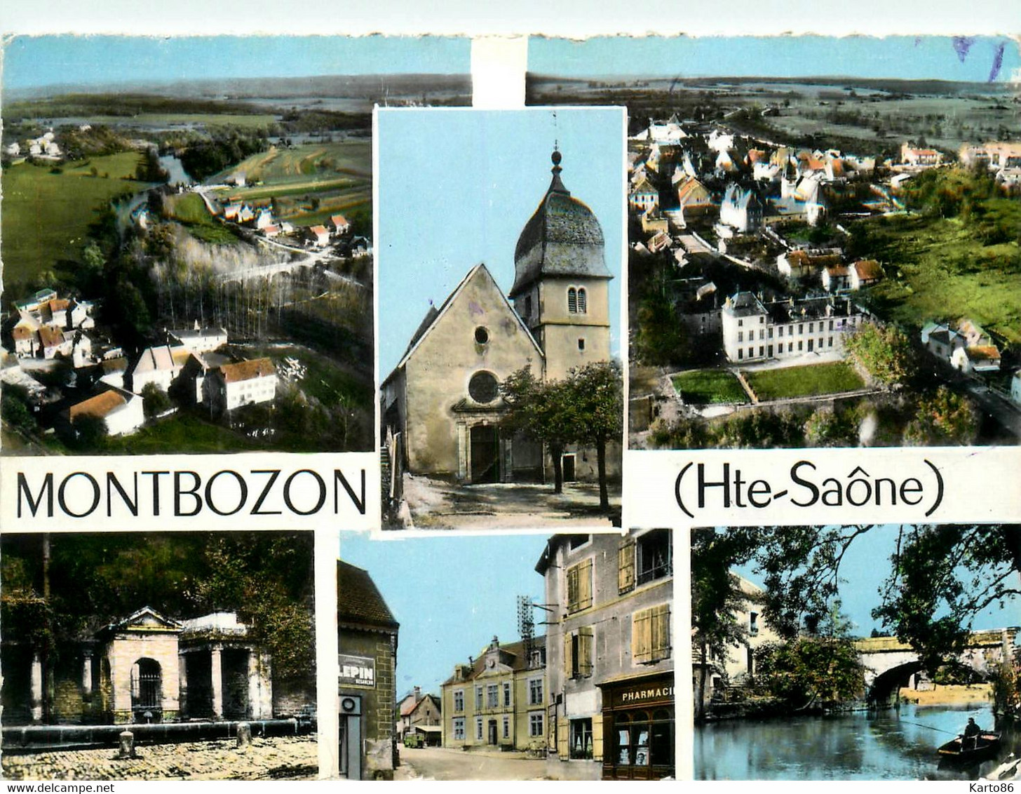 Montbozon * Souvenir De La Commune * Cp 6 Vues - Montbozon
