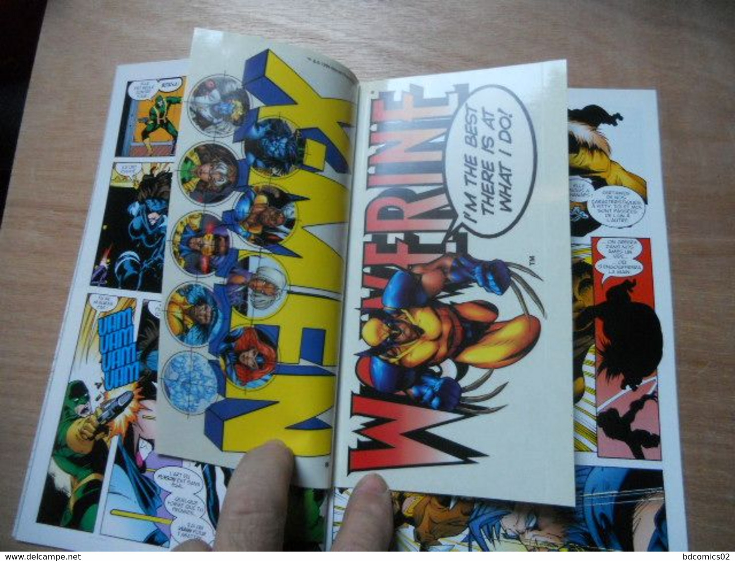 Wolverine Et Cable N° 69   Substitutions - Avec Les Stickers Marvel Attacher Marvel France TTBE - Colecciones Completas