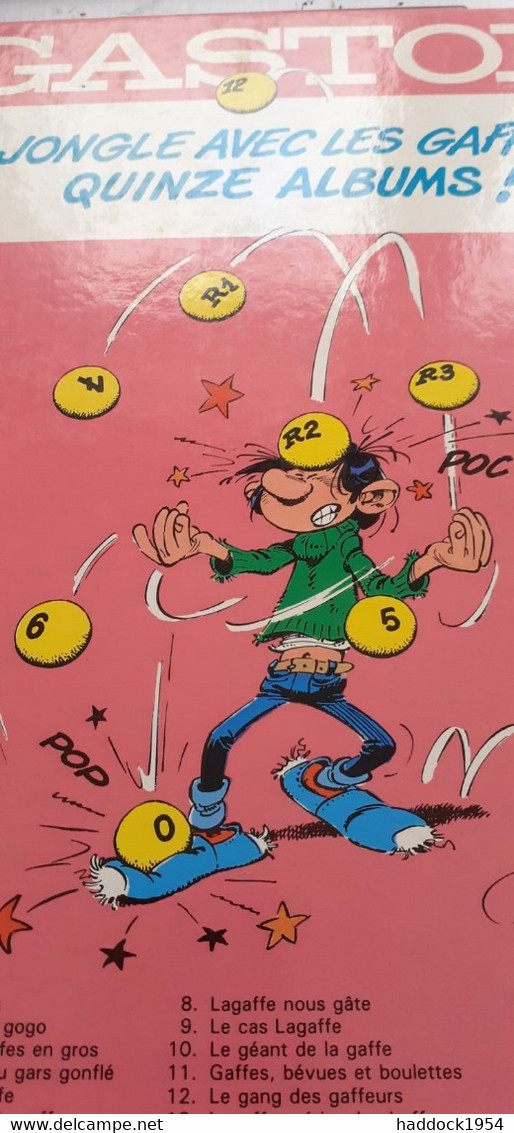 Un Gaffeur Sachant Gaffer GASTON Tome 7 ANDRE FRANQUIN Dupuis 1993 - Gaston