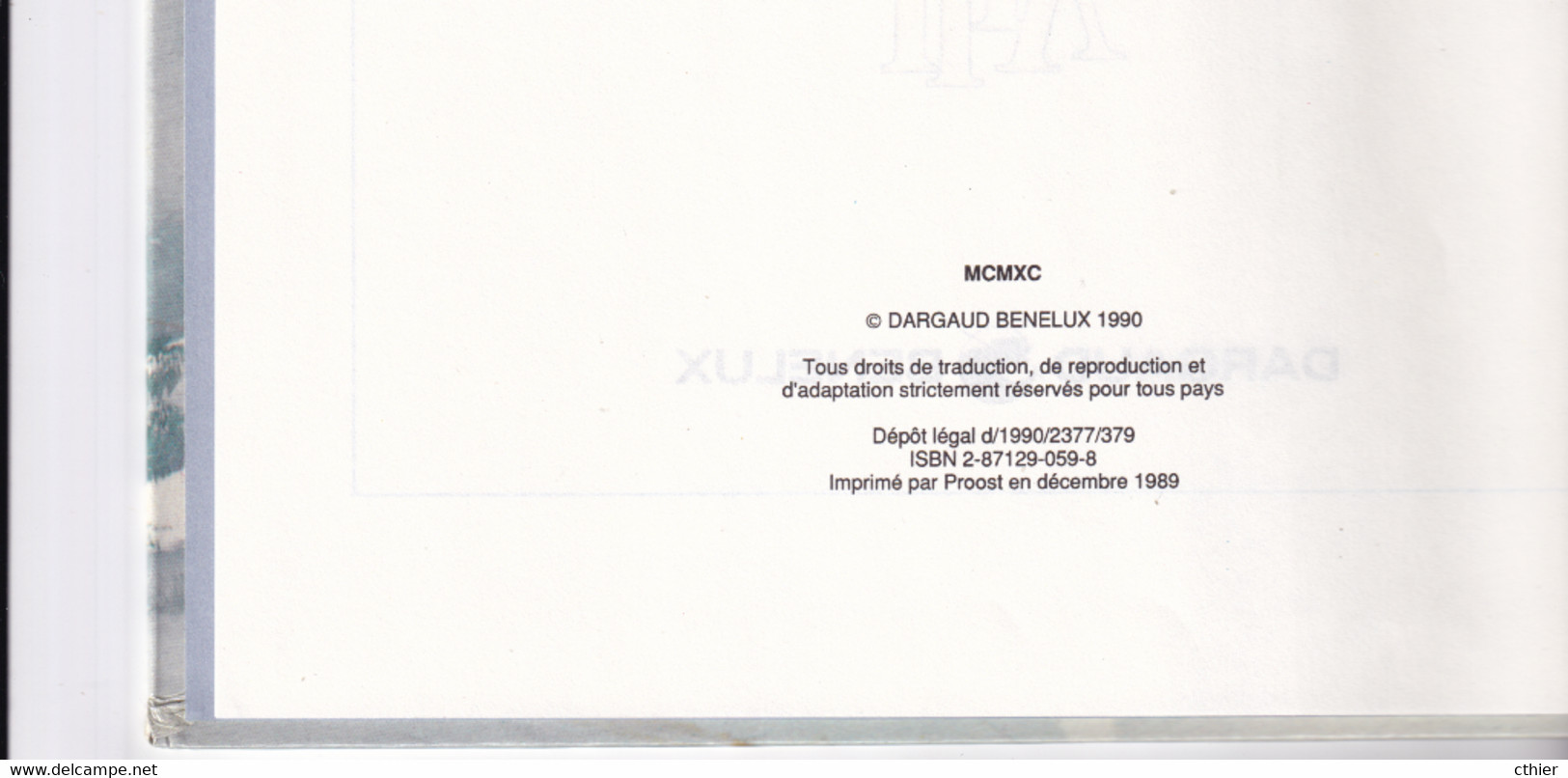 XIII - Le Dossier Jason Fly - Edition Originale1989 - N° 6 - XIII