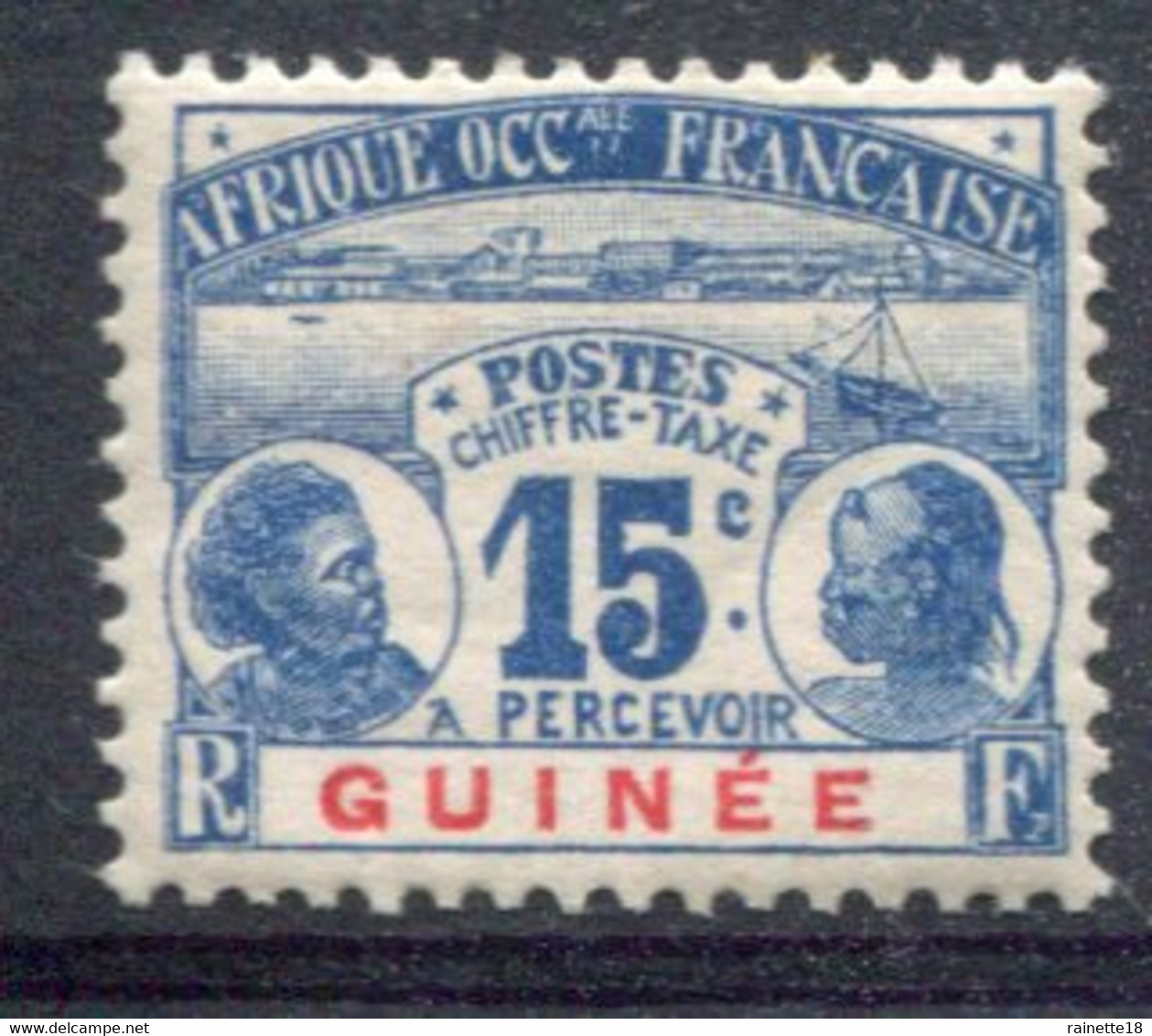 Guinée          Taxe    N° 10 * - Unused Stamps