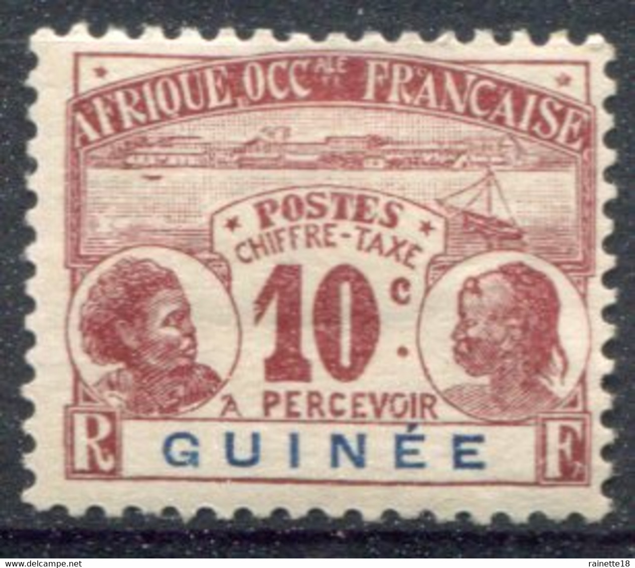Guinée          Taxe    N° 9* - Unused Stamps
