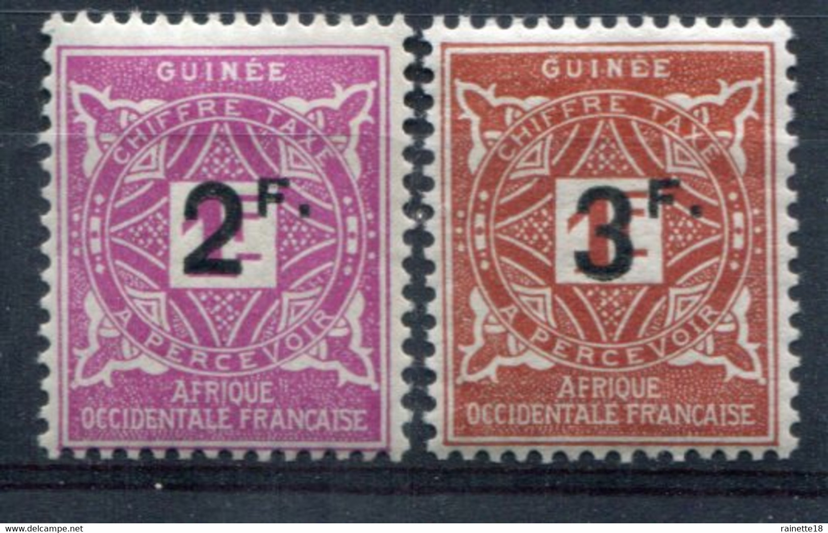 Guinée         Taxes   24/25 * - Unused Stamps