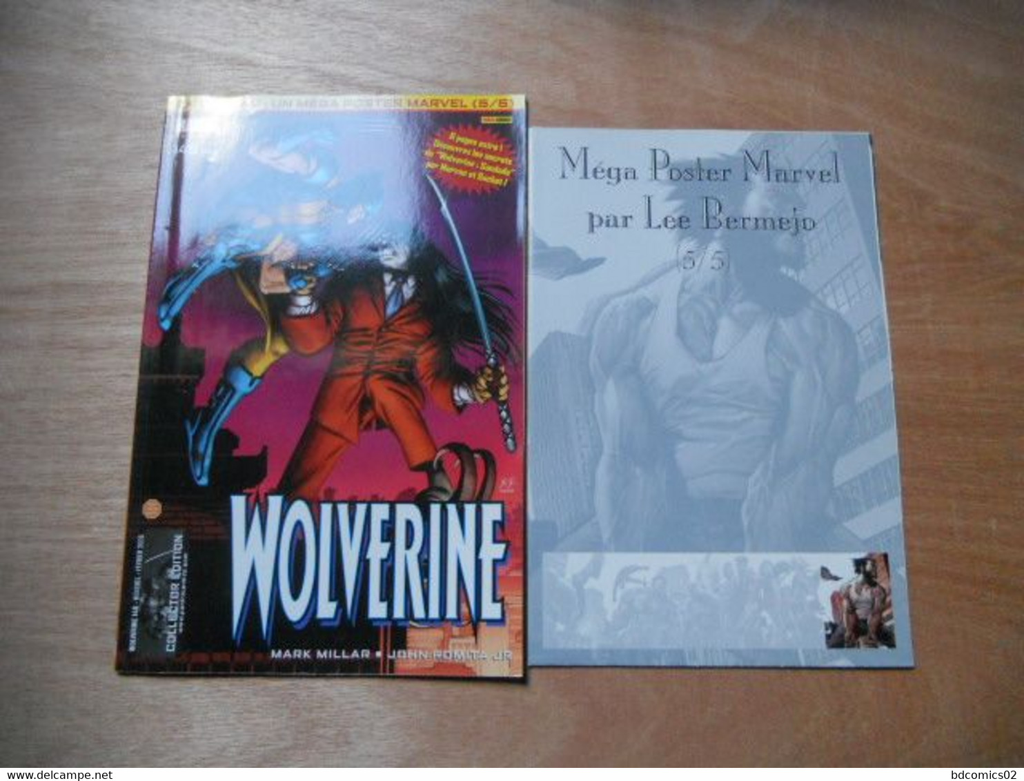 Wolverine N° 145 - Collector Édition - + Poster /  Millar Romita Fevrier 2006  MARVEL PANINI TBE C4 - Volverine