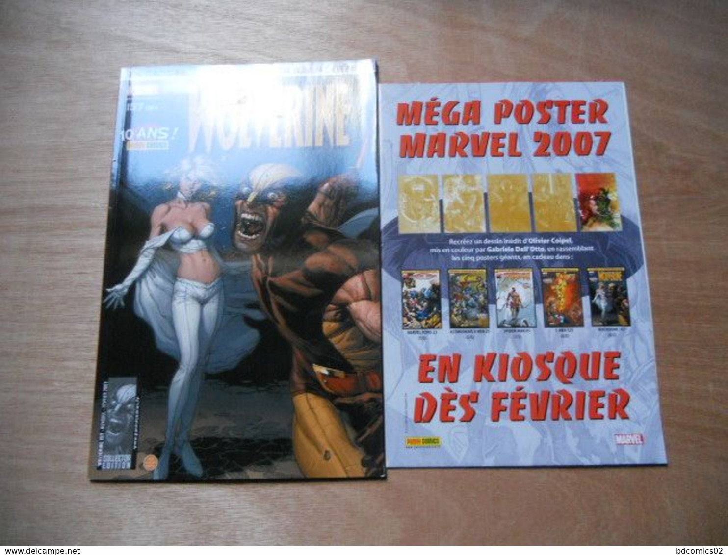 Wolverine N° 157 (février 2007, Collector Edition + Poster) : Peurs Paniques -marvel Panini TBE /  C4 - Volverine