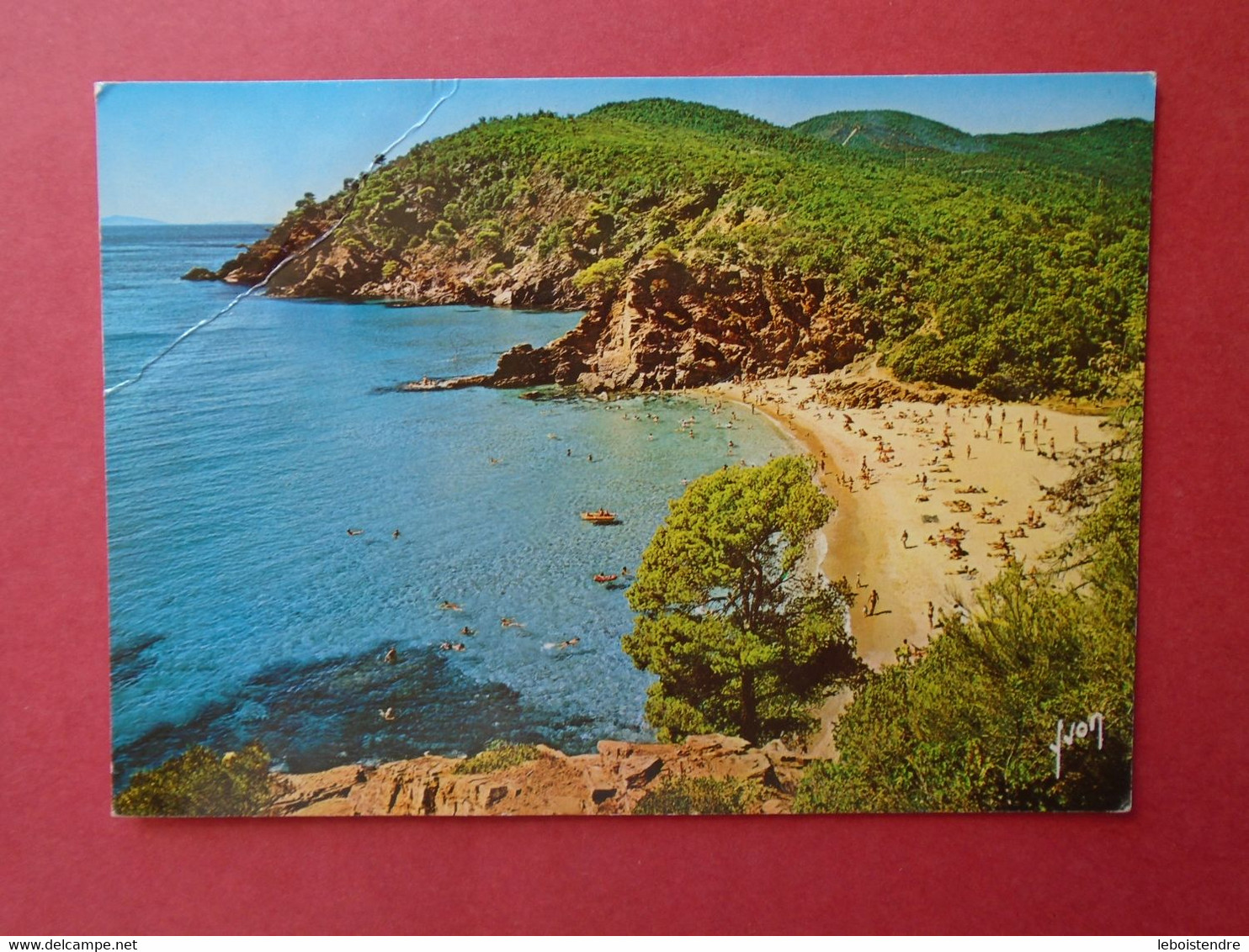 CPM  CAVALAIRE SUR MER Var  PLAGE DE BON PORTO  NON  VOYAGEE - Cavalaire-sur-Mer