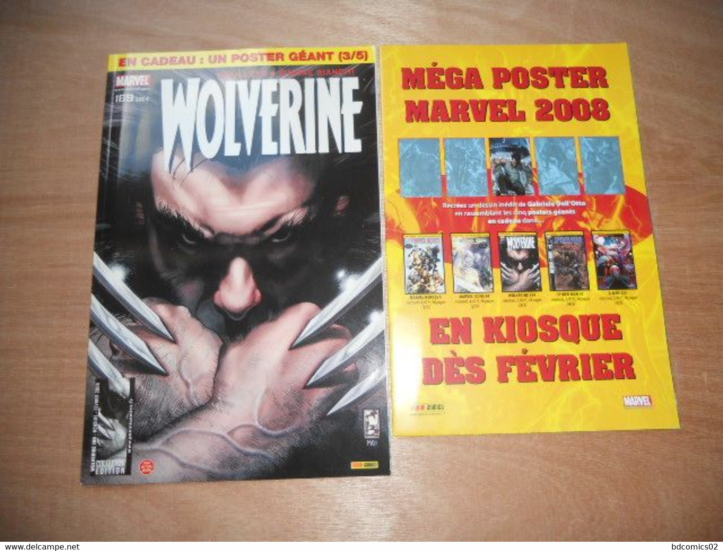 Wolverine N° 169 Et Si Wolverine Collector Edition + Poster / Jeph Loeb & Simone Bianchi /fevrier 2008 TBE / C1 - Volverine