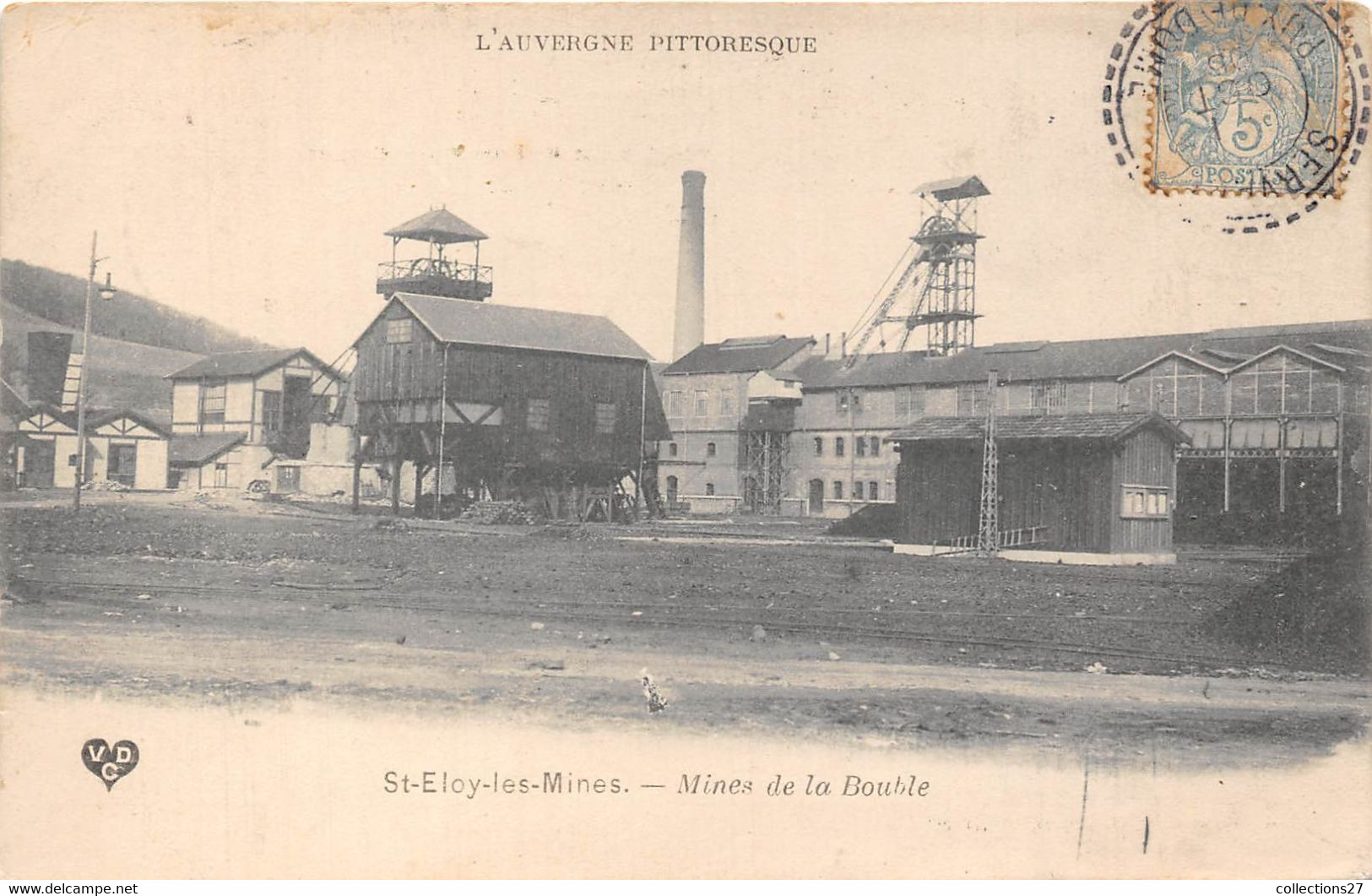 63-SAINT-ELOY-LES-MINES- MINES DE LA BOUBLE - Saint Eloy Les Mines