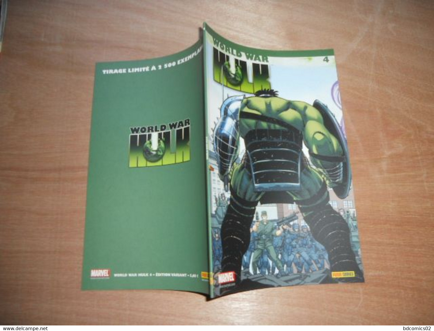 World War Hulk Variant Edition N° 4 Marvel Panini Juin 2008 TTBE - Volverine