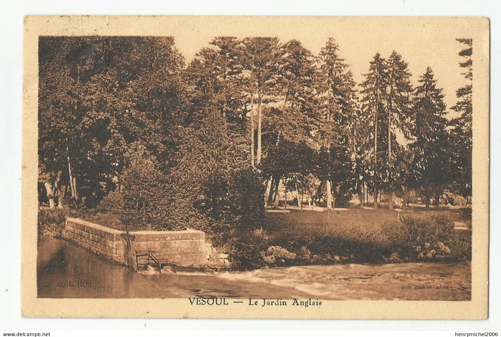 70 Vesoul Le Jardin Anglais 1937 - Vesoul