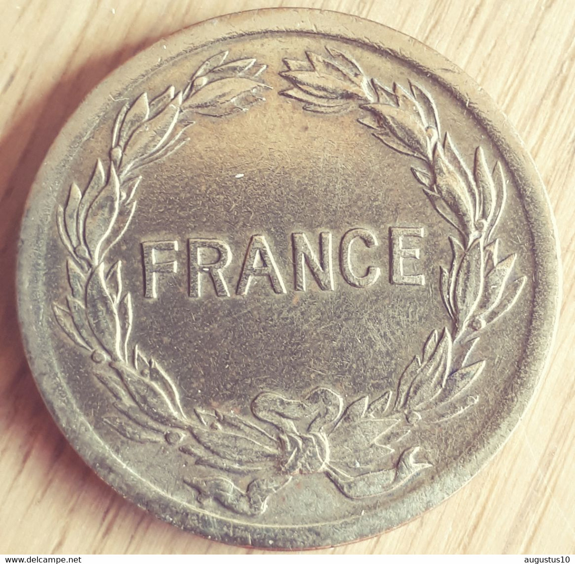 FRANCE: 2 FRANCS 1944 VICHY Al-br  KM 905 - 2 Francs