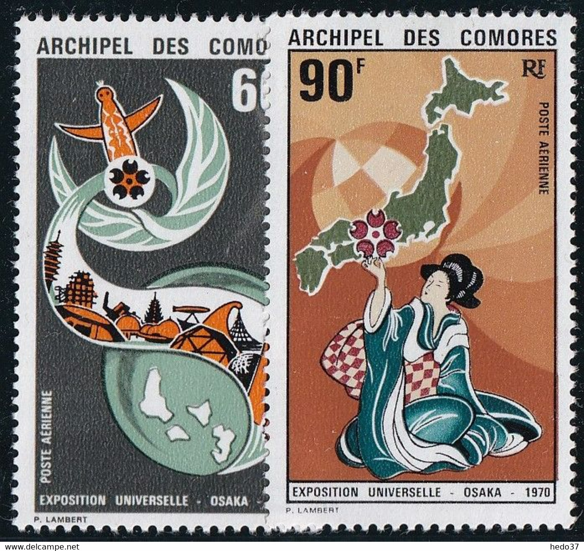 Comores Poste Aérienne N°30/31 - Neuf ** Sans Charnière - TB - Airmail