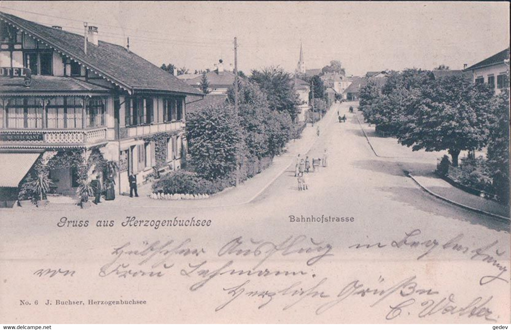 Gruss Aus Herzogenbuchsee BE, Bahnhofstrasse (10006) - Herzogenbuchsee