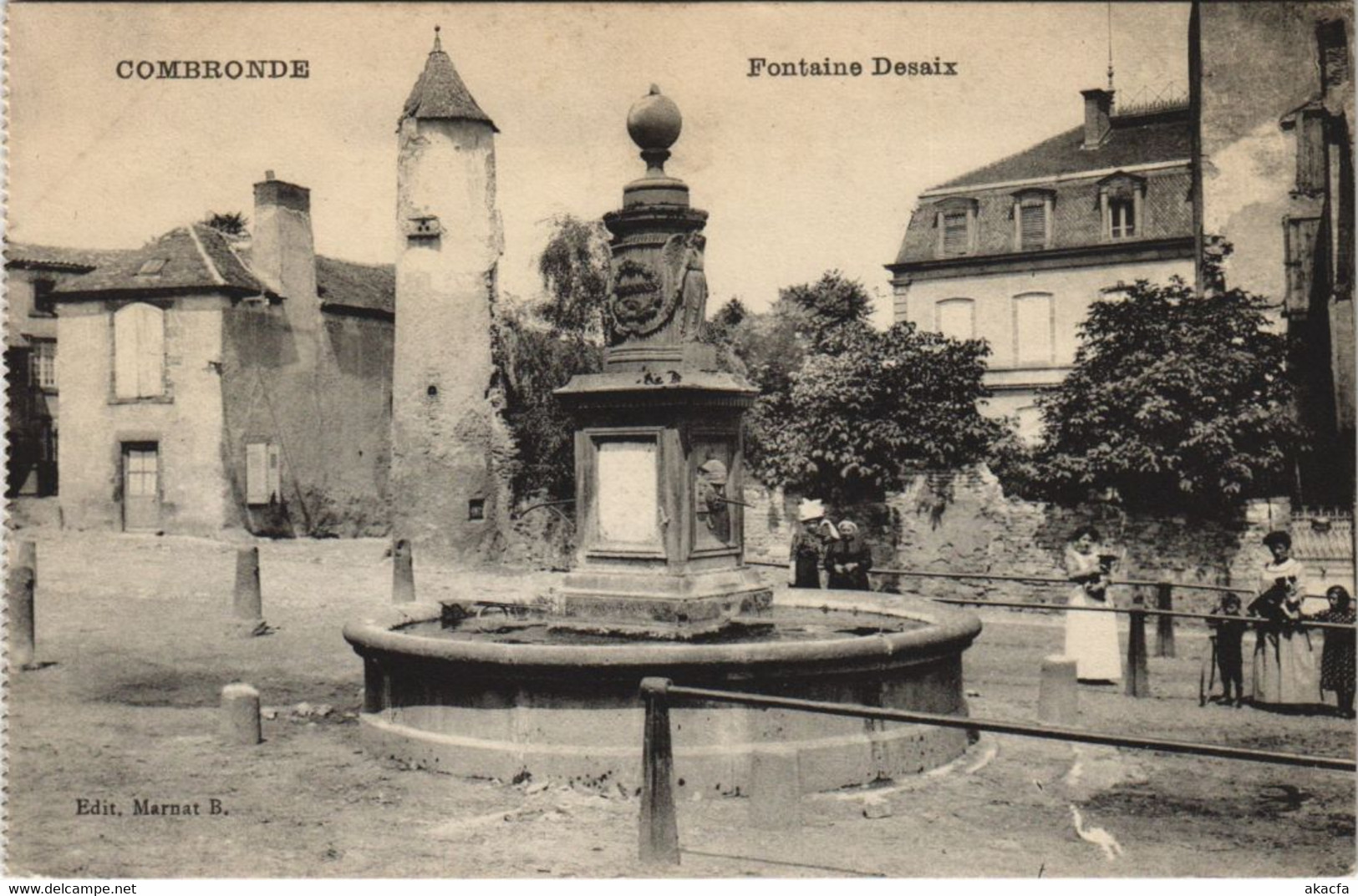 CPA COMBRONDE Fontaine Desaix (1254870) - Combronde