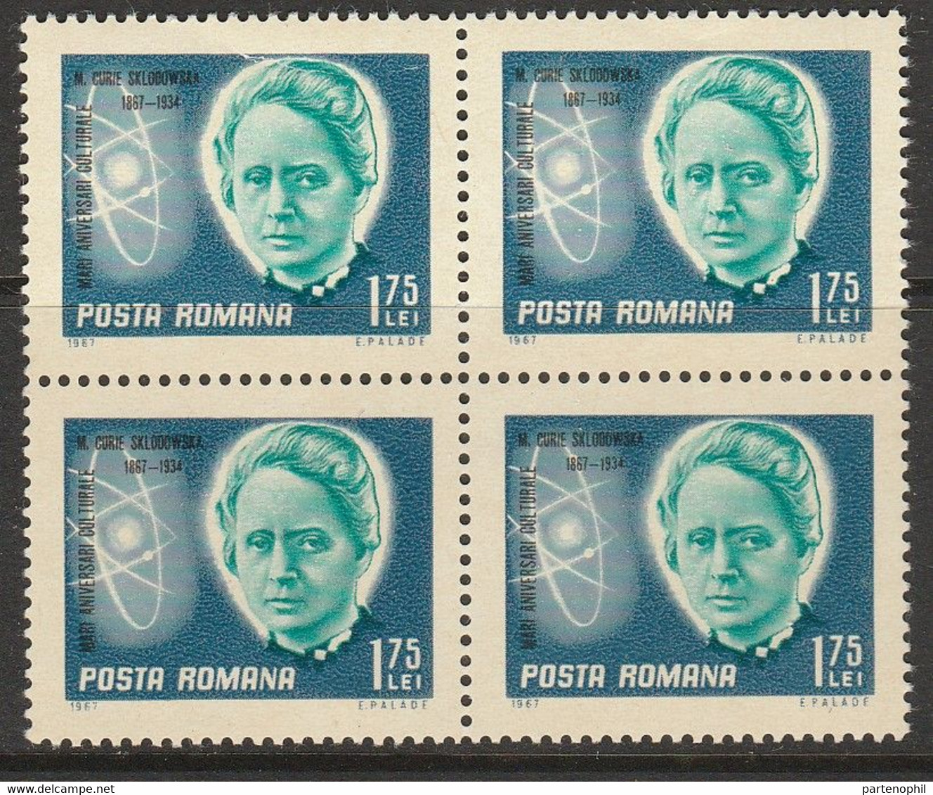 Romania 1967 - Atomo Set MNH - Atome