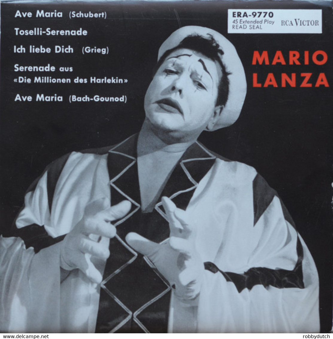 * 7" EP *  MARIO LANZA (Germany 1959 EX-) - Opéra & Opérette