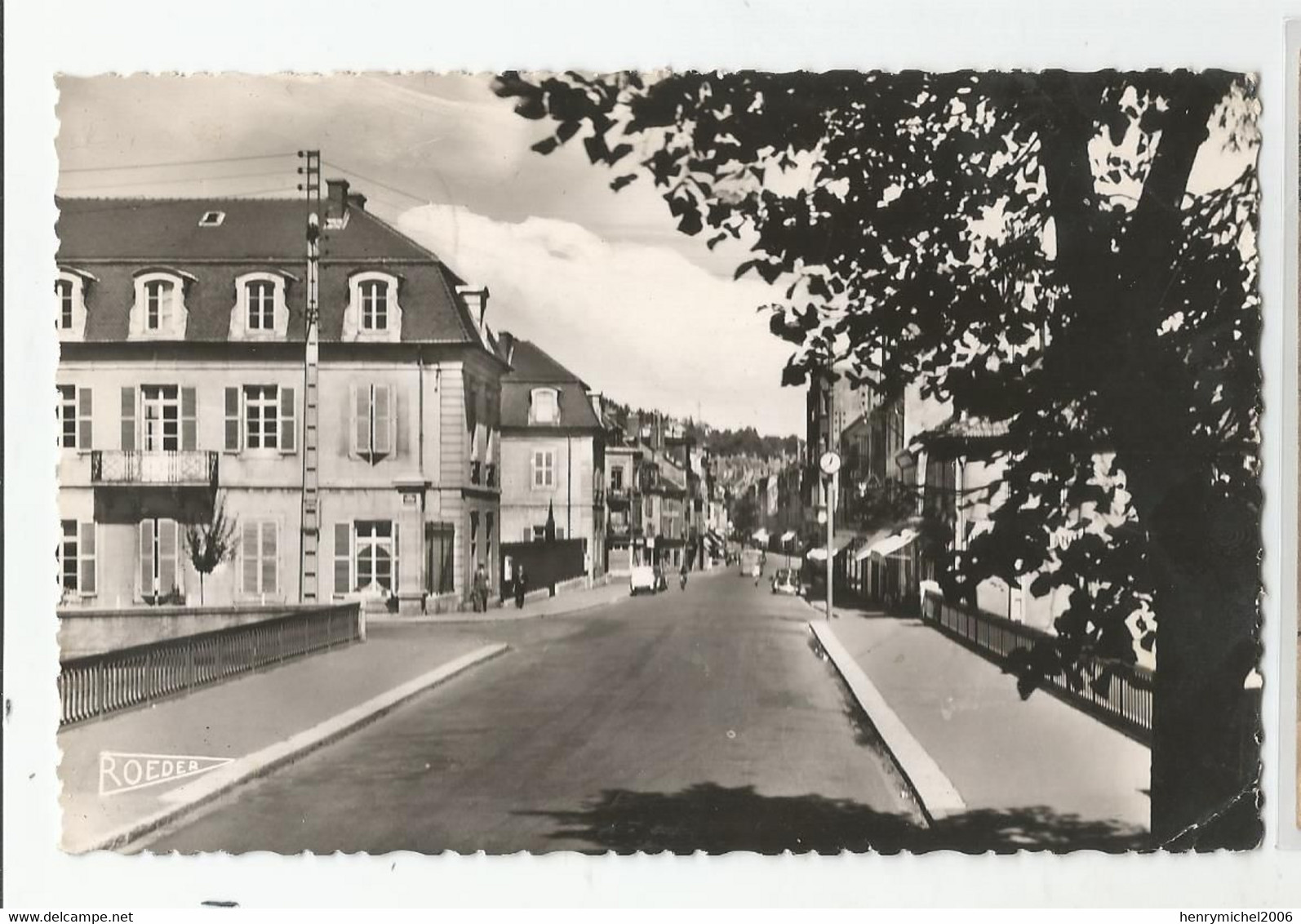 70 Vesoul Pont De L'hotel De Ville Cachet Rioz 1956 - Vesoul