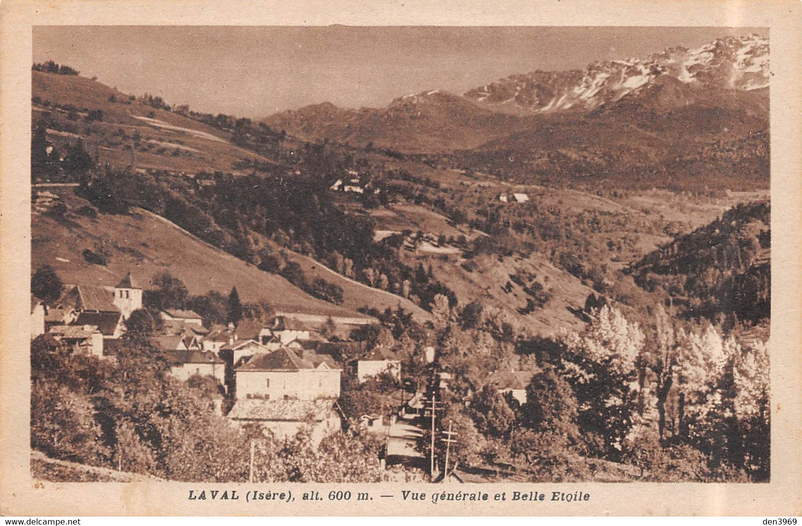 LAVAL (Isère) - Vue Générale Et Belle Etoile - Laval