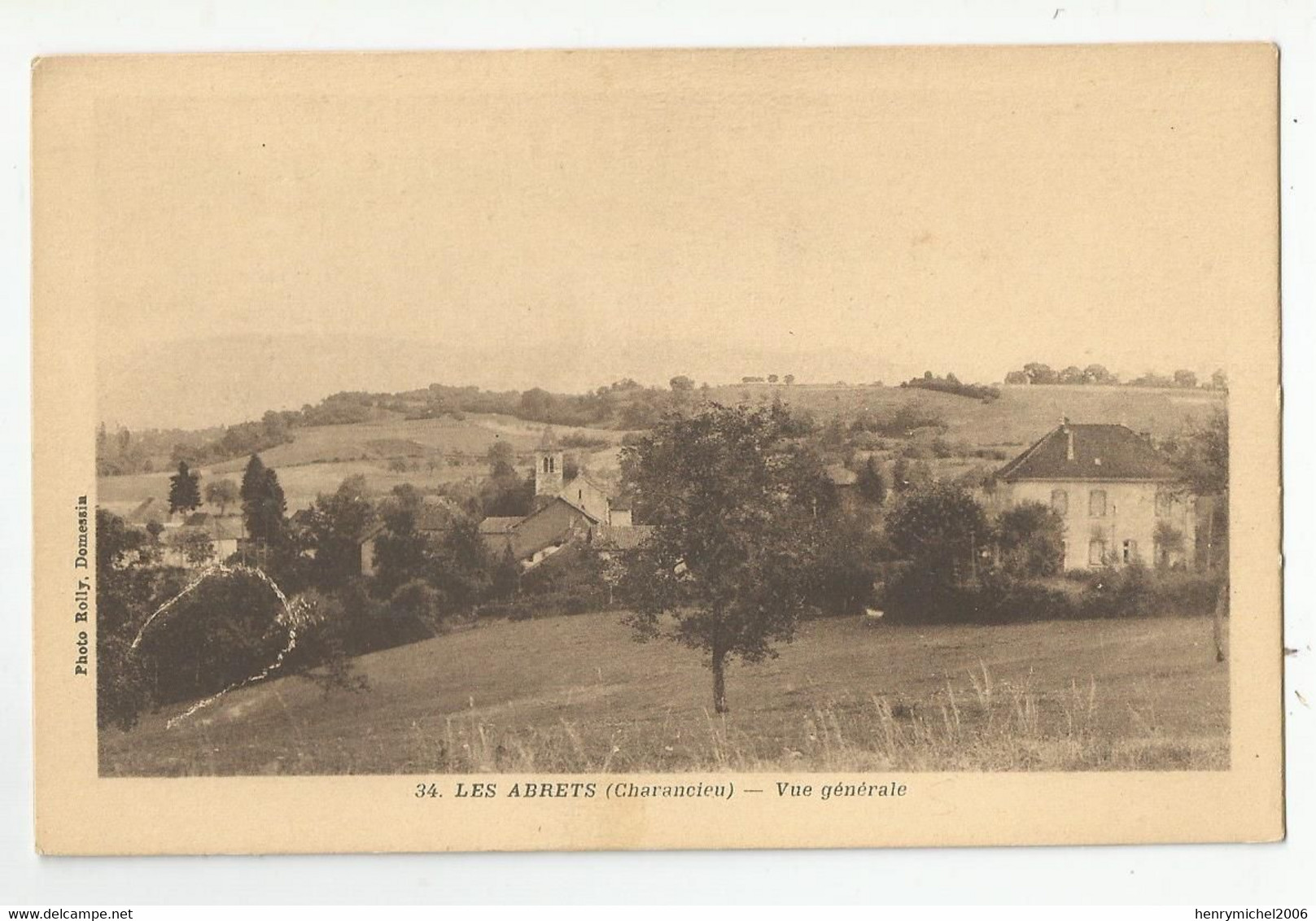 38 Isère Les Abrets Charancieu Vue Générale Ed Photo Rolly , Domessin - Les Abrets