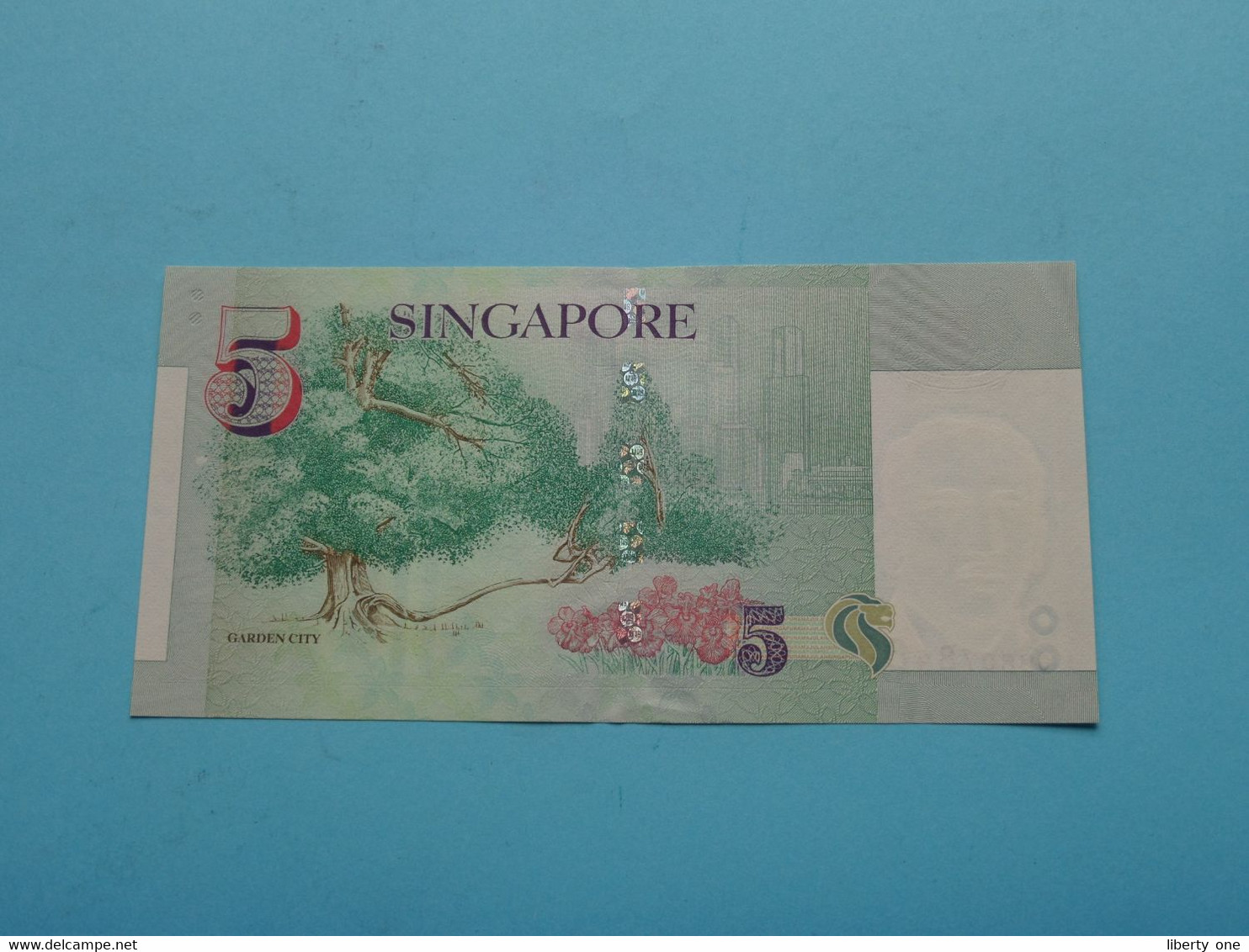 5 Five Dollars ( OBB078462 ) Singapore ( Voir / See > Scans ) UNC ! - Singapur