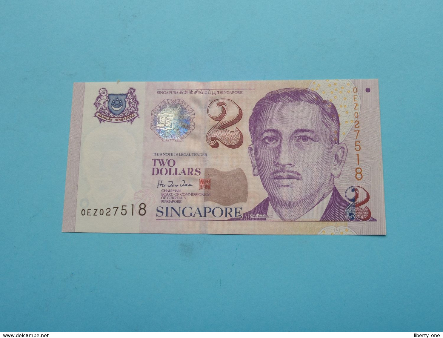 2 Five Dollars ( OEZ027518 ) Singapore ( Voir / See > Scans ) UNC ! - Singapore