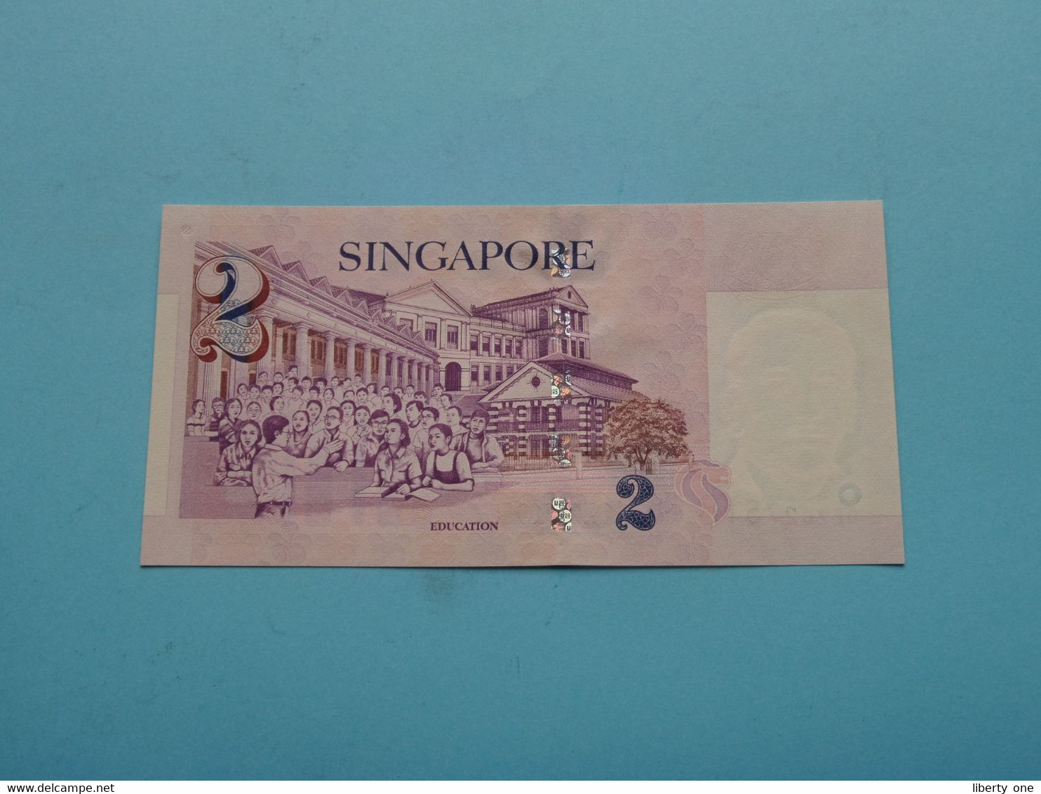 2 Five Dollars ( OEZ027518 ) Singapore ( Voir / See > Scans ) UNC ! - Singapur