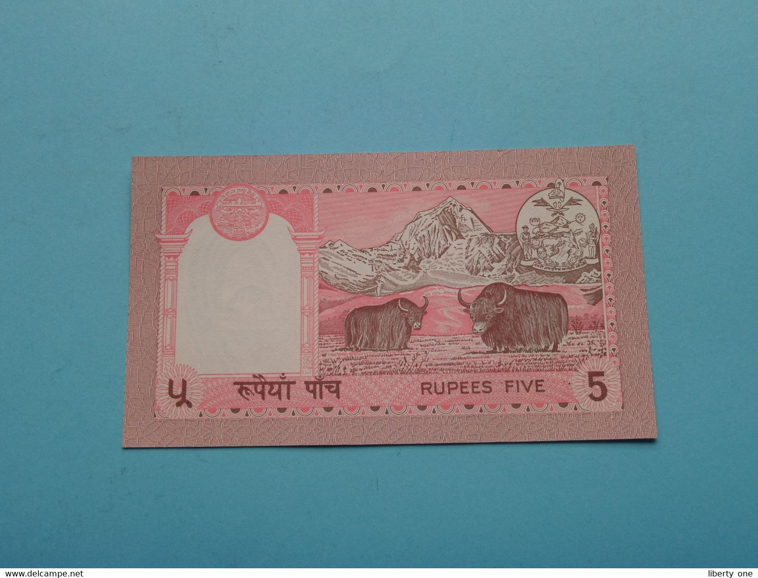 5 Rupees () Nepal ( Voir / See > Scans ) UNC ! - Népal