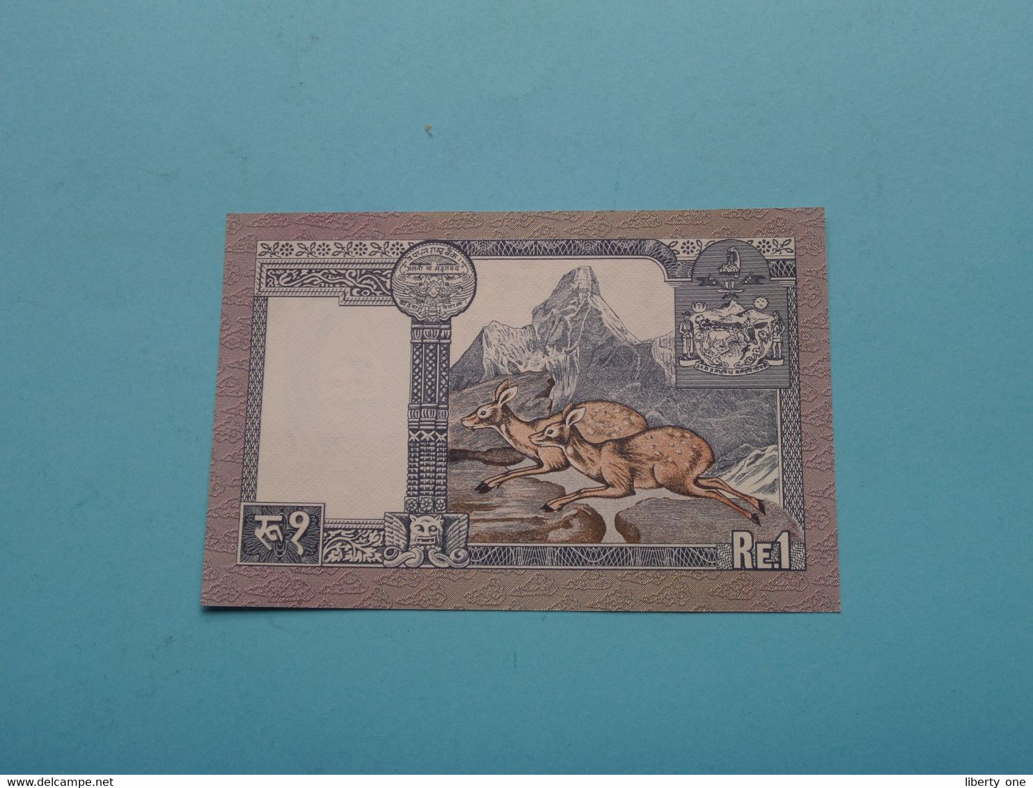 1 Rupees () Nepal ( Voir / See > Scans ) UNC ! - Nepal