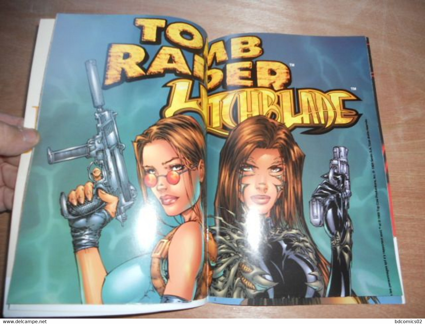 Tomb Raider Witchblade N° 1 Semic  Poster Inclus Attacher / Aout 1999 TTBE - Verzamelingen