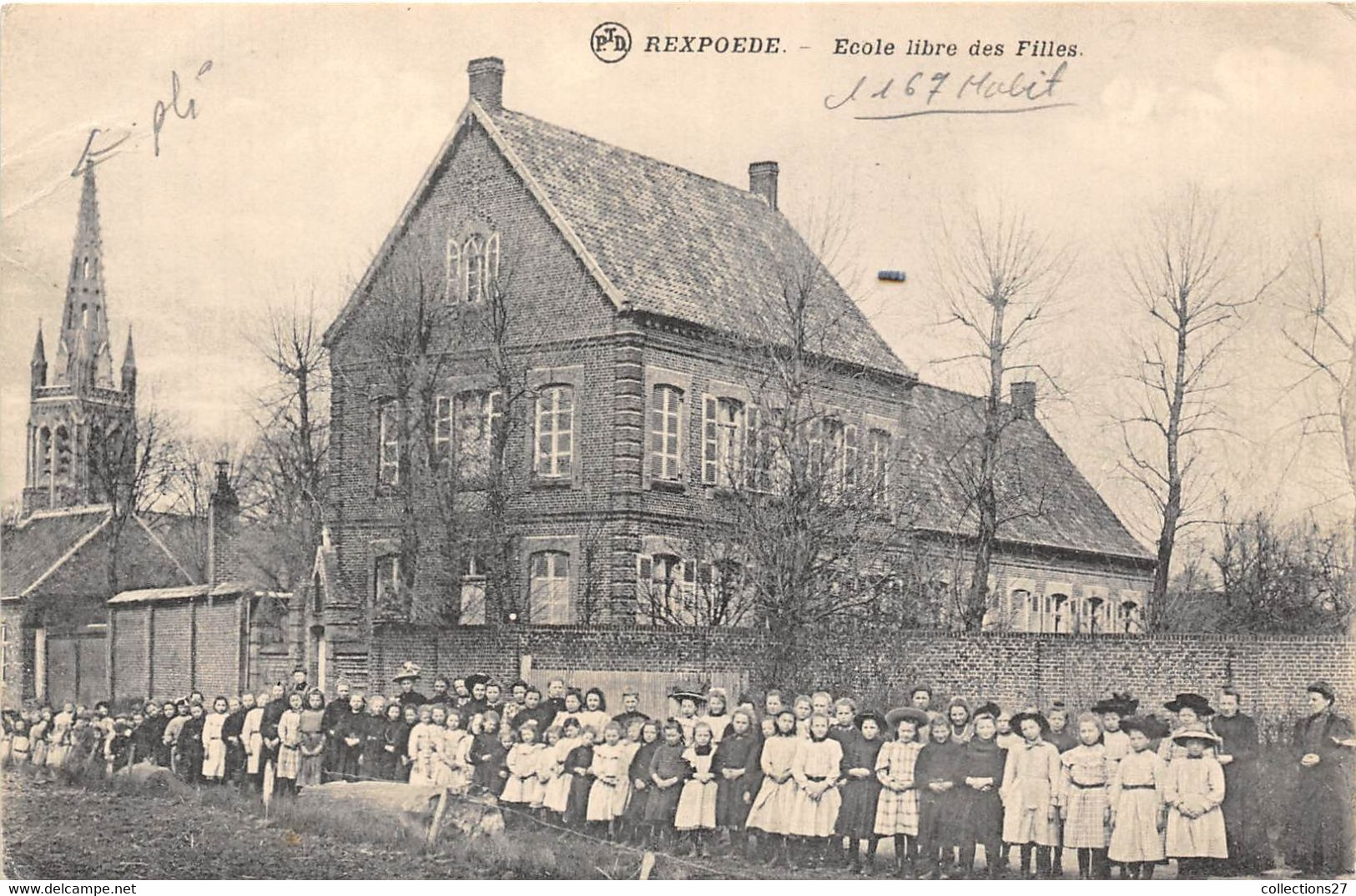 59-REXPOEDE- ECOLE LIBRE DES FILLES - Other & Unclassified