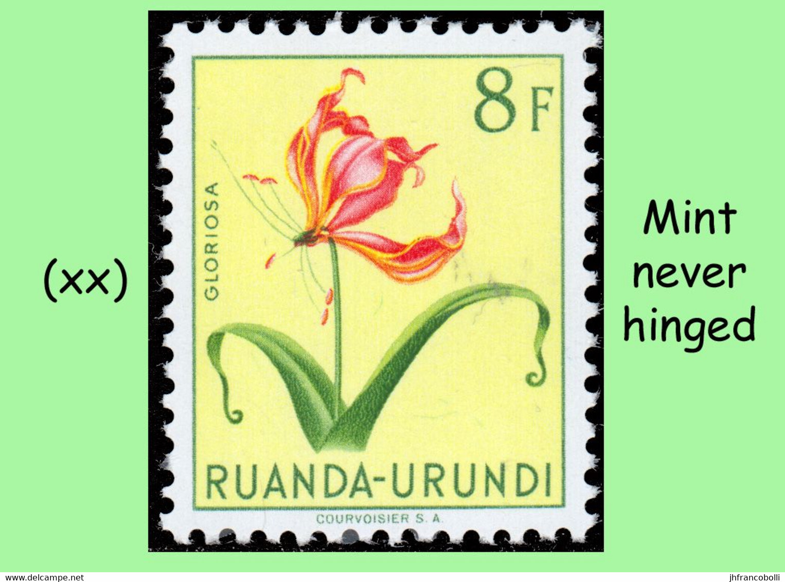 1953 ** RUANDA-URUNDI RU 177/195 MNH TROPICAL FLOWERS SET  ( X 19 Stamps ) - Neufs