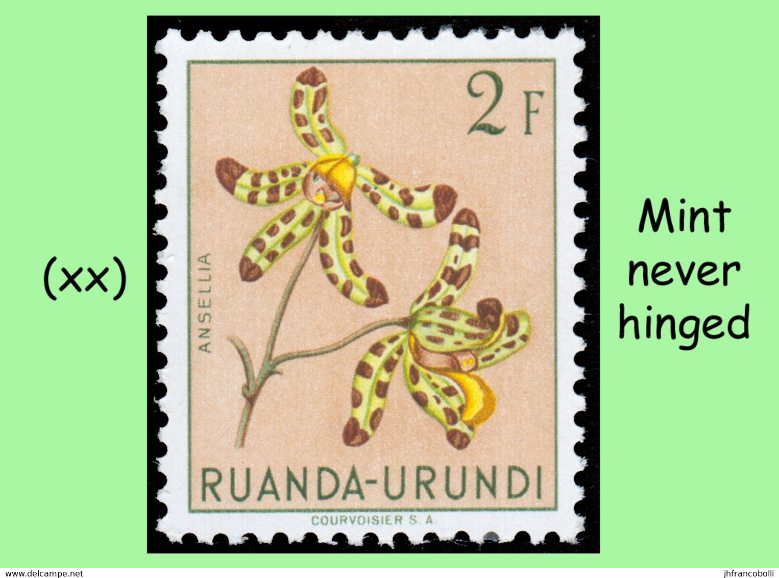 1953 ** RUANDA-URUNDI RU 177/195 MNH TROPICAL FLOWERS SET  ( x 19 stamps )