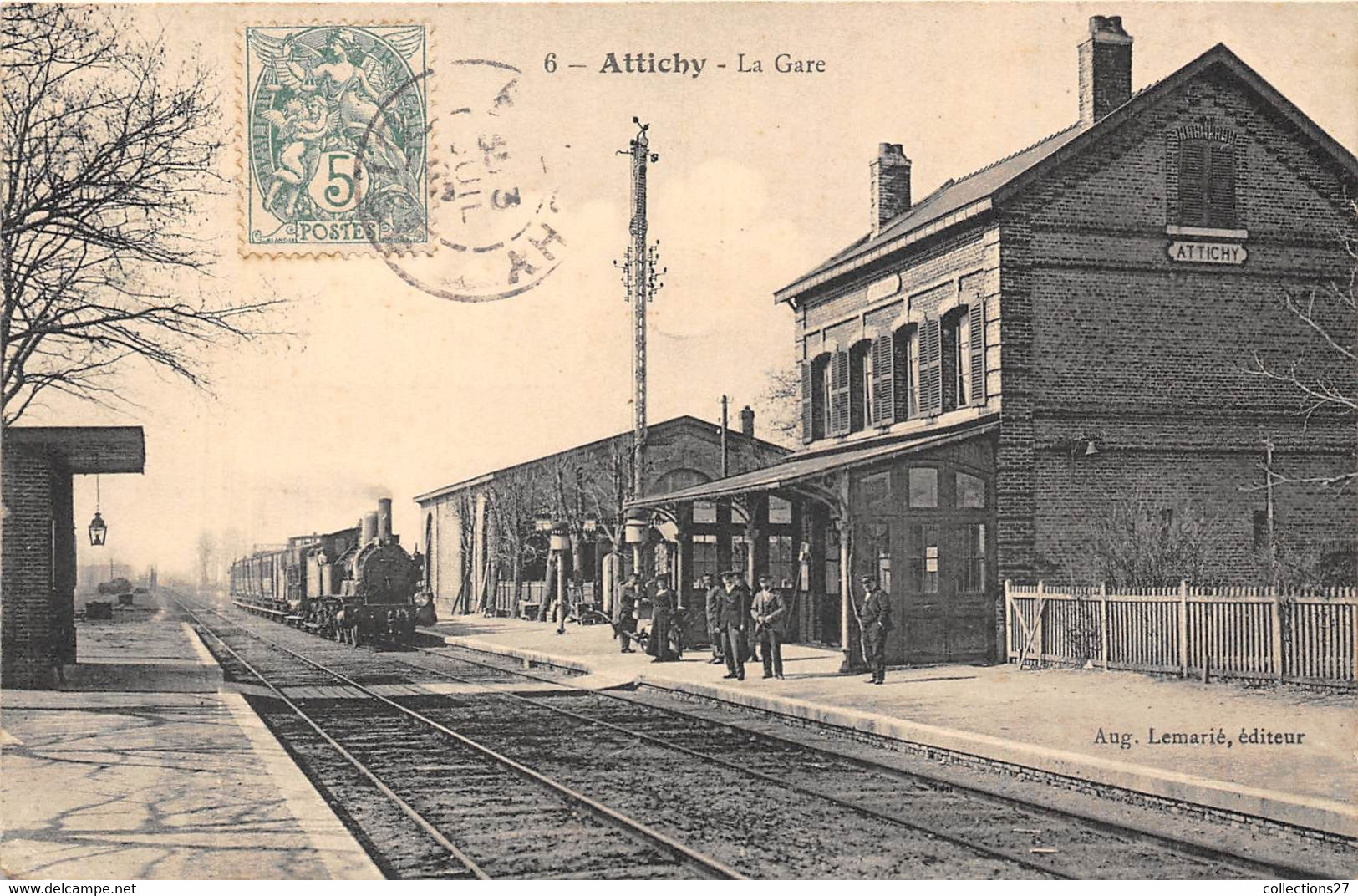 60-ATTICHY- LA GARE - Attichy