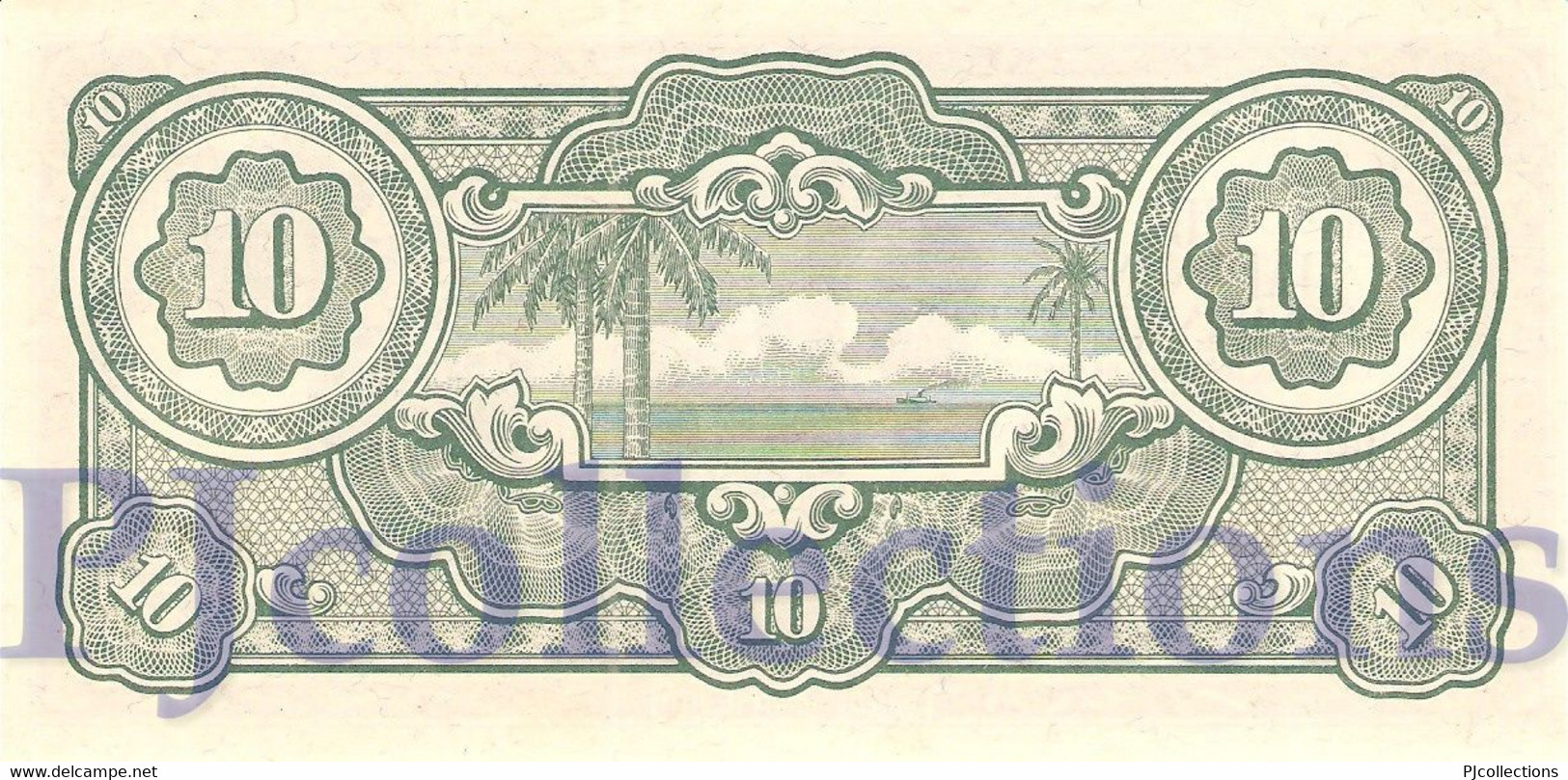 MALAYA 10 DOLLARS 1944 PICK M7c UNC - Other - Asia