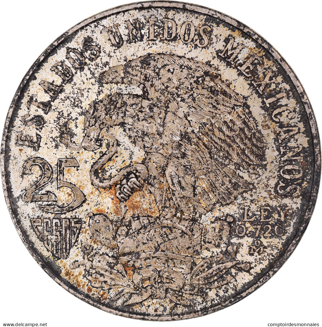 Monnaie, Mexique, 25 Pesos, 1968, Mexico, SUP, Argent, KM:479.1 - Mexique