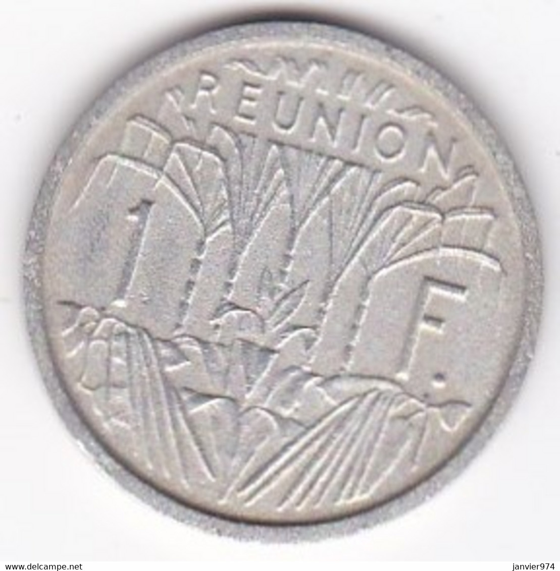 ILE DE LA REUNION. 1 FRANC 1971 . ALUMINIUM - Riunione