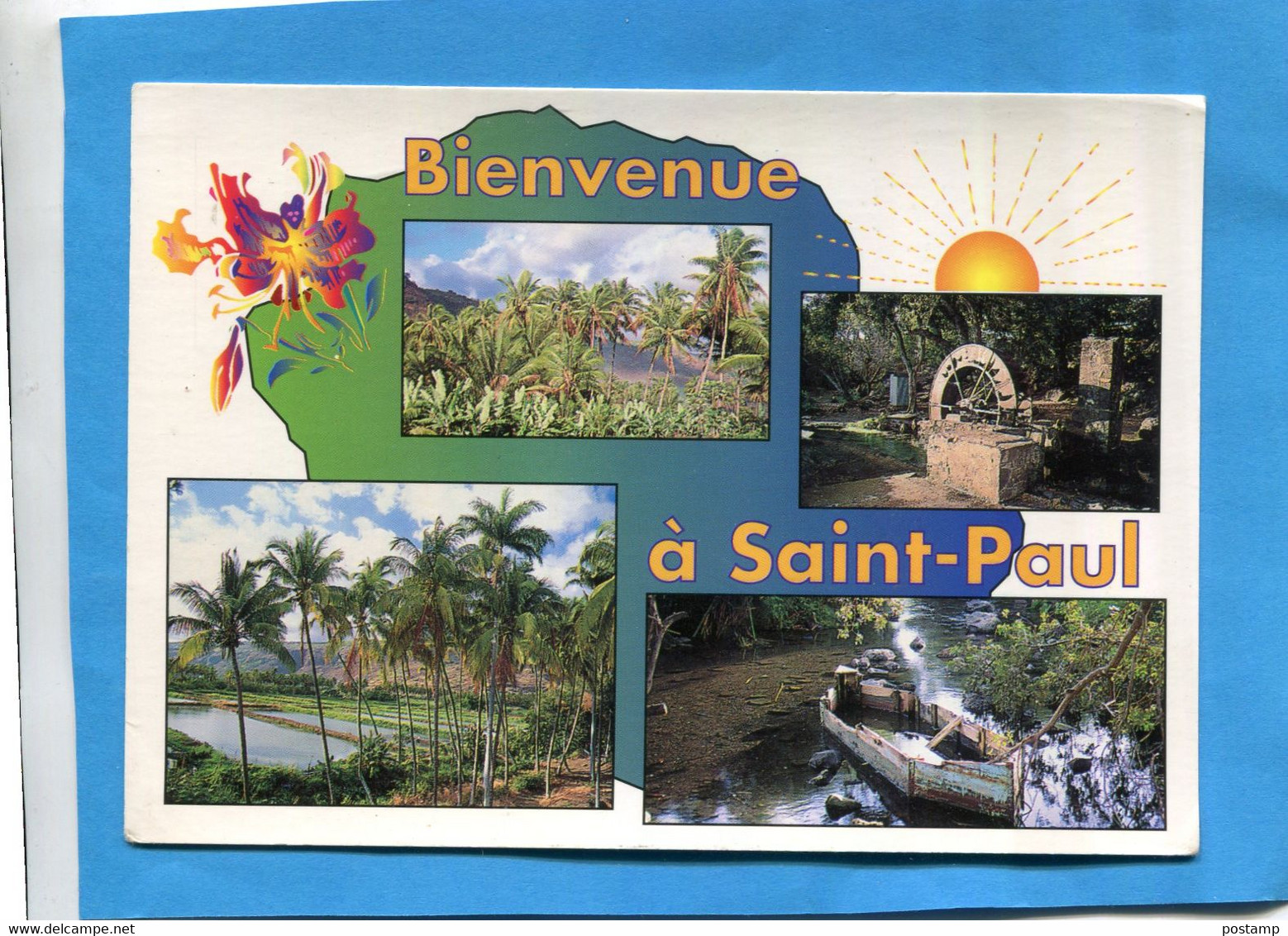 La REUNION -Bienvenue à SAINT PAUL Multi Vues-édition Clin D'oeil - Saint Paul