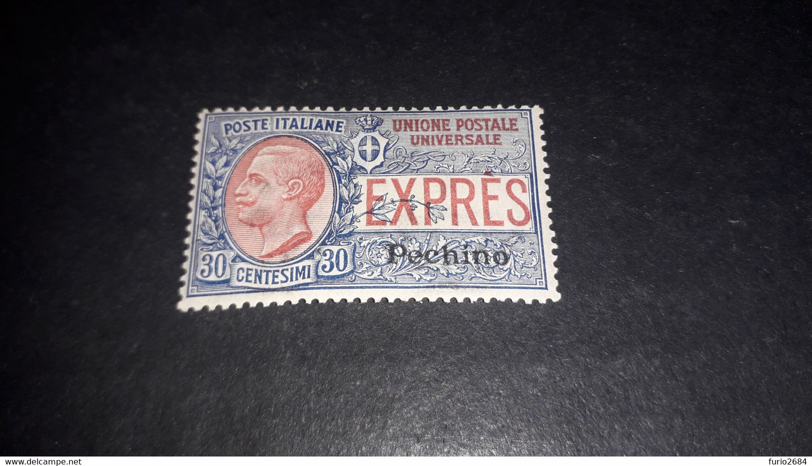 FL015 REGNO D'ITALIA UFFICI POSTALI ALL'ESTERO 1917 ESPRESSO D'ITALIA SOPRASTAMPATO "XX" - Pechino