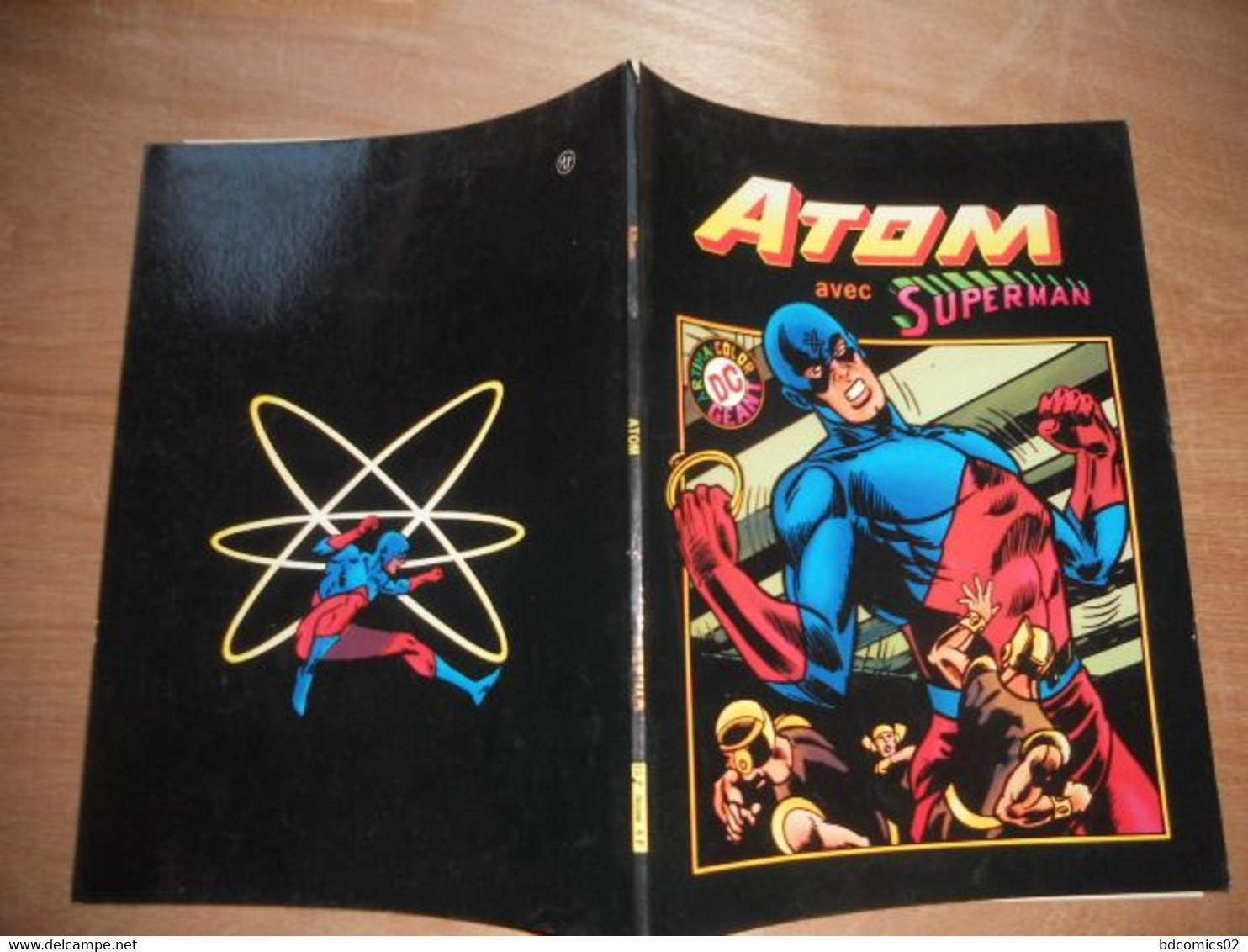 Atom Avec Superman Dc Artima Color Geant S.o.s Dans Le Microcosme 1981 - Superman