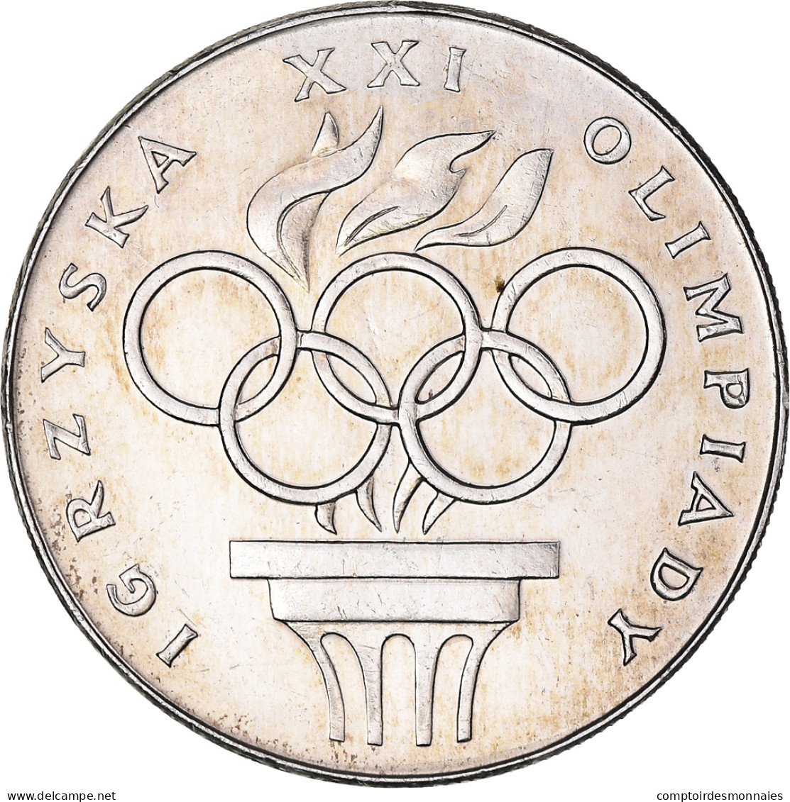 Monnaie, Pologne, XXI Olympiad, 200 Zlotych, 1976, Warsaw, SUP+, Argent, KM:86 - Polen