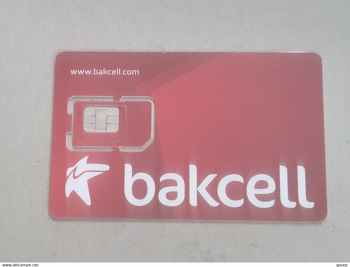 Azerbaijan-SIM CARD-BAKCELL-(2)-(89994550060129857484)-(look Out Side Foto)+1card Prepiad Free - Azerbeidzjan