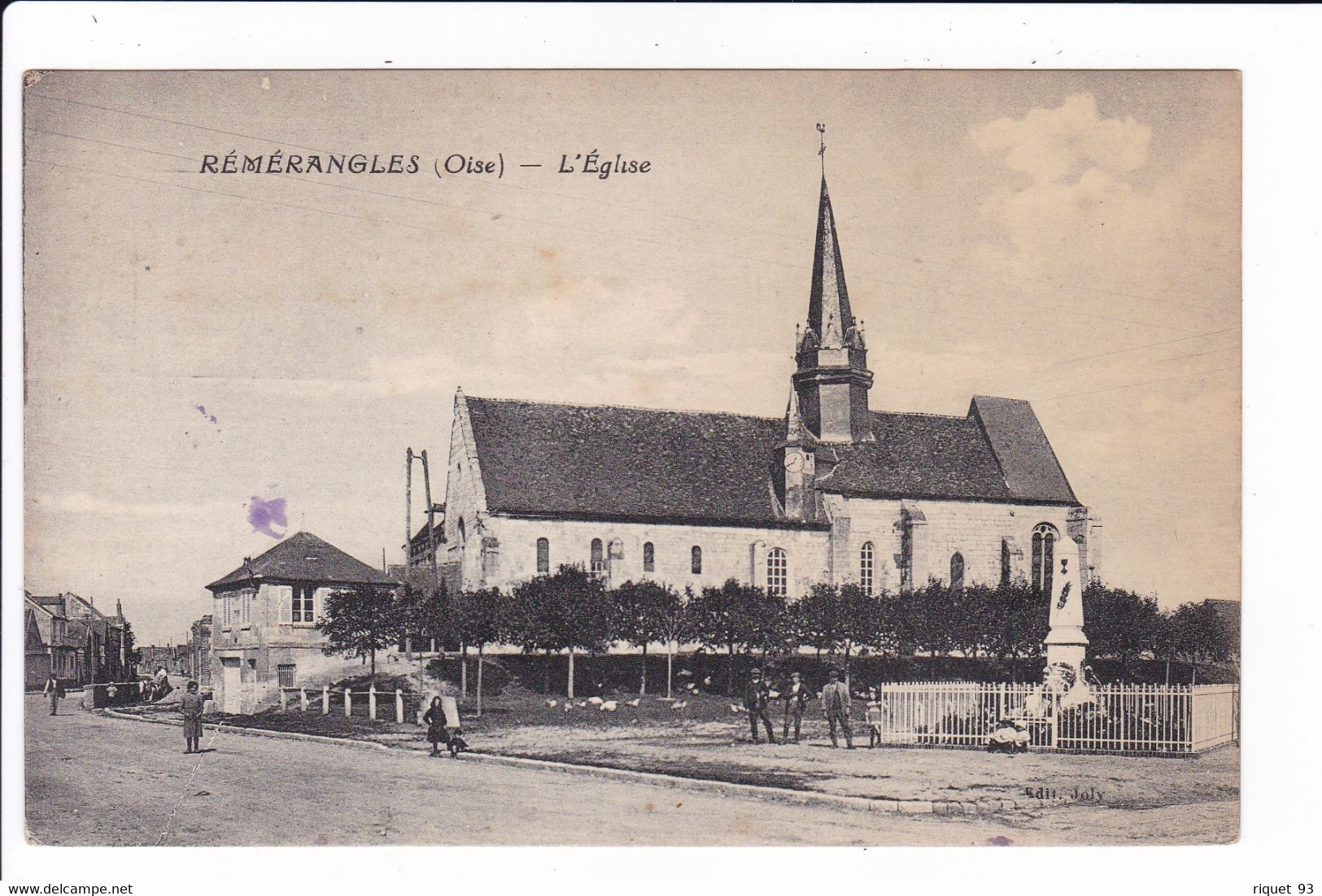 REMERANGLES - L'Eglise (Monument Aux Morts) - Sonstige & Ohne Zuordnung