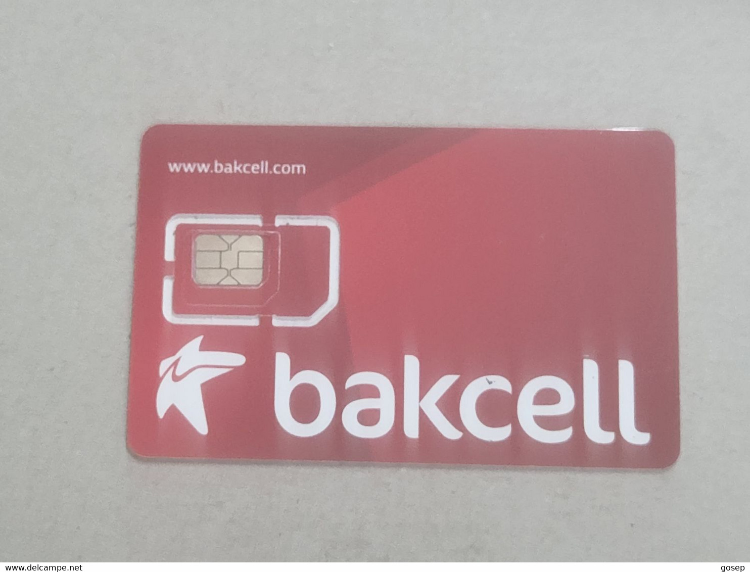 Azerbaijan-SIM CARD-BAKCELL-(8)-(89994550060132543196)-(055-6998727)-(look Out Side Foto)+1card Prepiad Free - Azerbaiyan