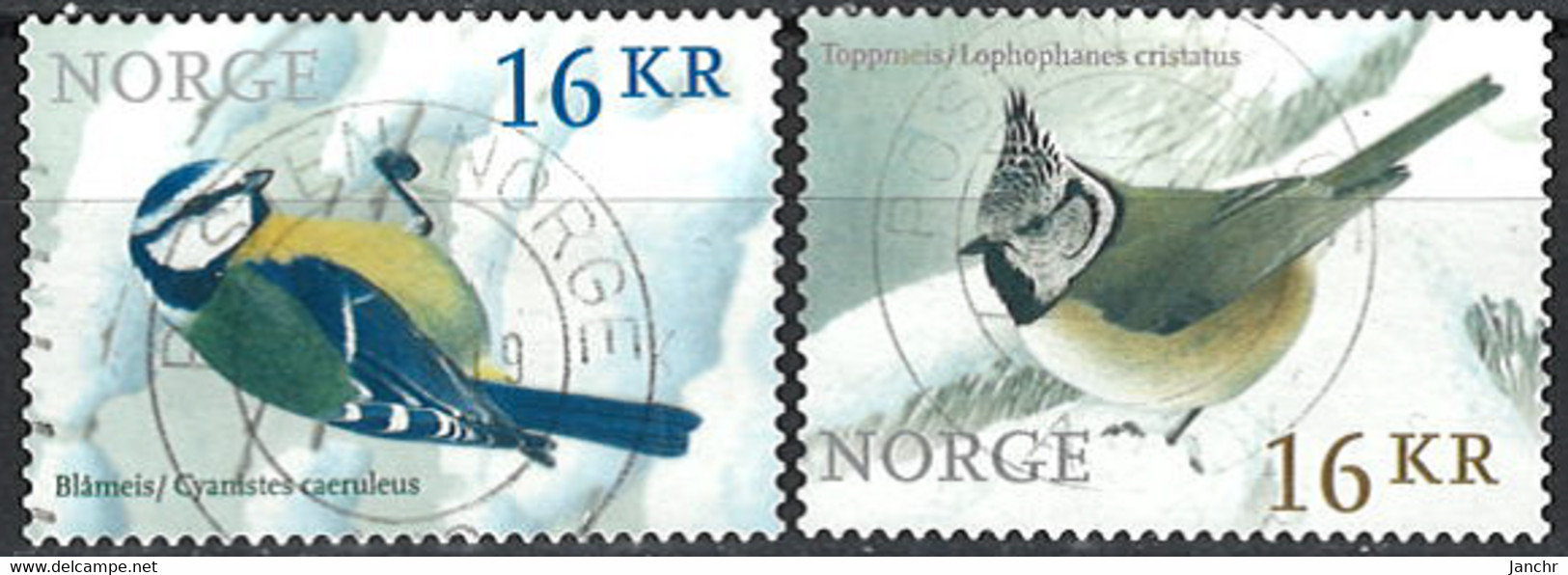 Norwegen Norway 2015. Mi.Nr. 1870-1871, Used O - Oblitérés