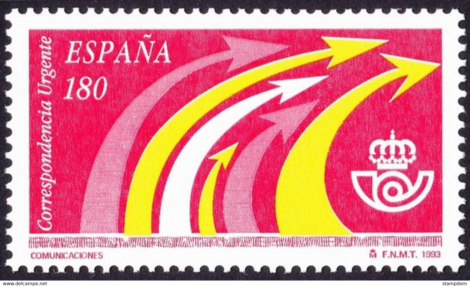 SPAIN 1993 Special Delivery Sc#E28 MNH @S4502 - Exprès