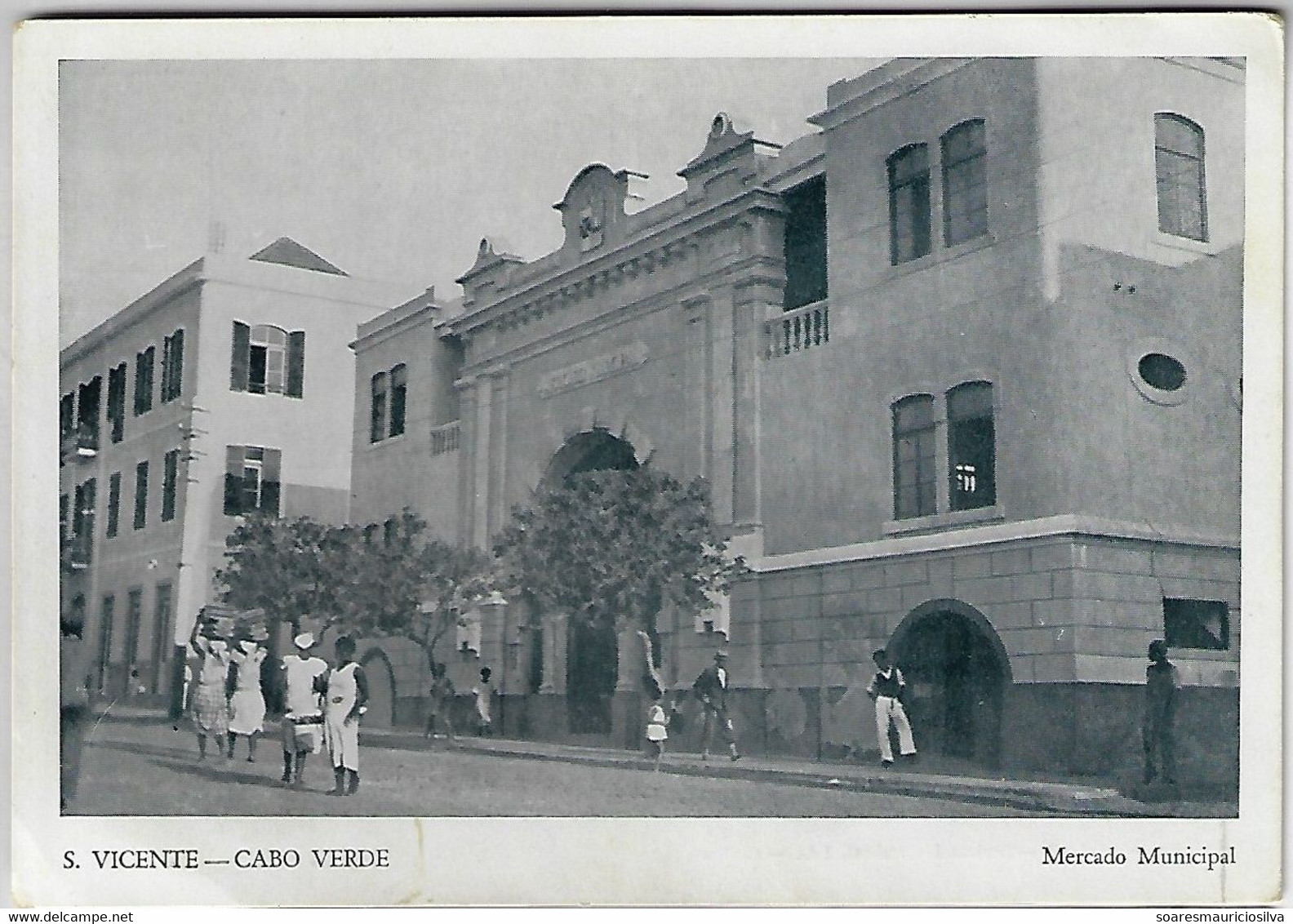 Cape Verde 1949 5 Postcard Photo Series São Vicente Saint Vincent Island Publisher Royal Coffee Unused Tirage 250 To 500 - Cap Vert