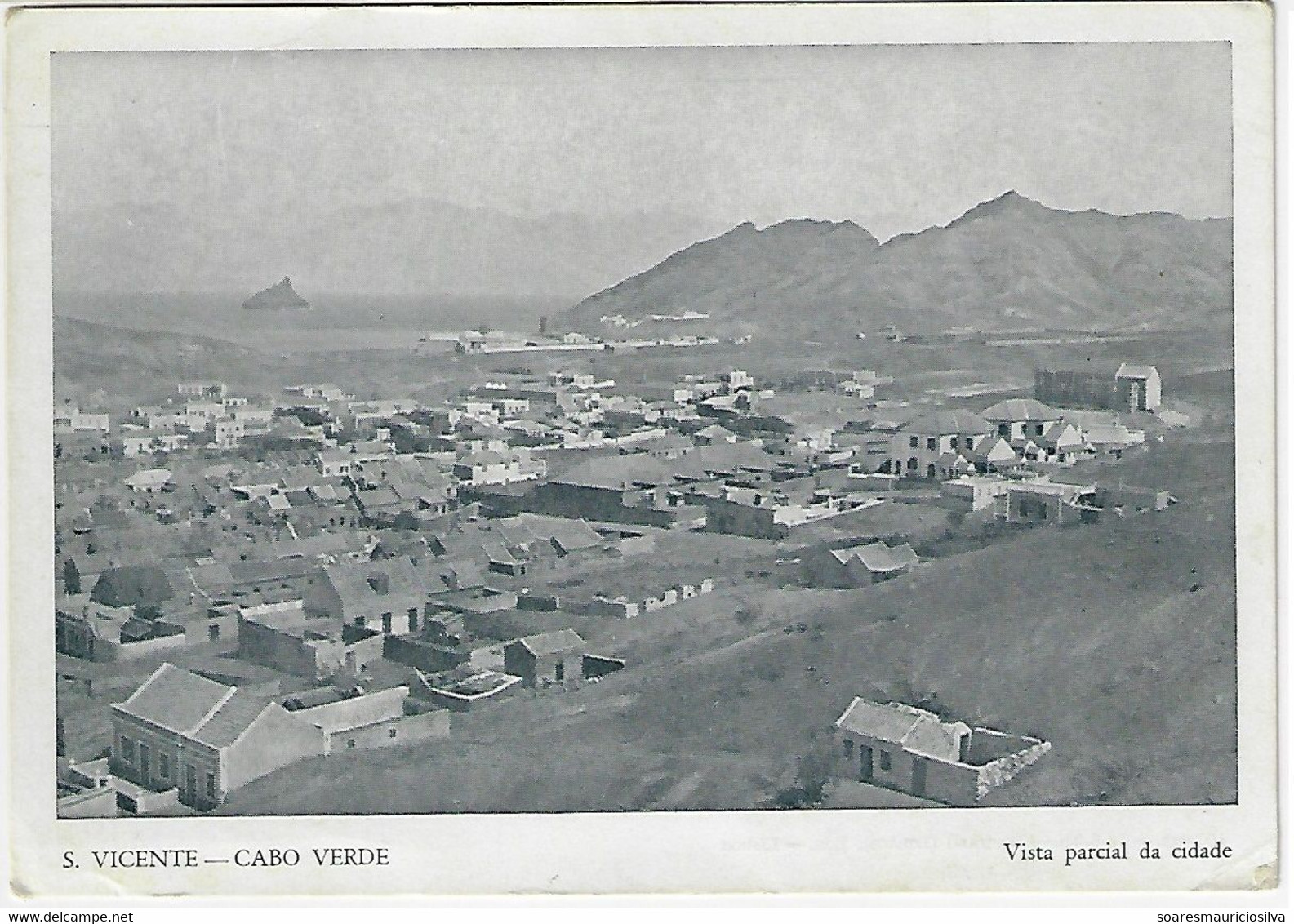 Cape Verde 1949 5 postcard photo series São Vicente Saint Vincent Island Publisher Royal Coffee unused tirage 250 to 500