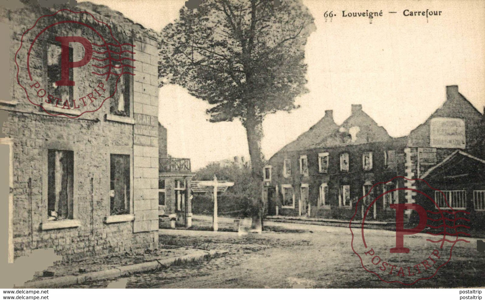 Louveigné CARREFOUR  LIEGE LUIK  SPRITMONT  1914/15 WWI WWICOLLECTION - Sprimont