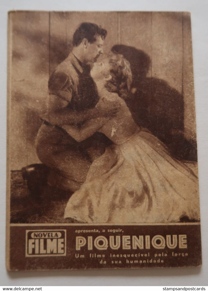 Portugal Revue Cinéma Movies Mag 1956 The Rain Came Lana Turner Richard Burton As Chuvas De Ranchipur India Inde - Bioscoop En Televisie