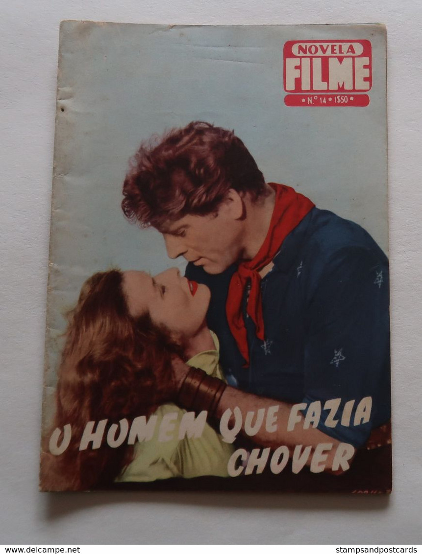 Portugal Revue Cinéma Movies Mag 1957 The Rainmaker Burt Lancaster Katherina Hepburn Cid Charisse - Bioscoop En Televisie